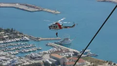 Antalya'da teleferik operasyonu tamamlandı! Mahsur kalanlar kurtarıldı